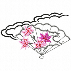 Flowers And Tree Embroidery Design 5